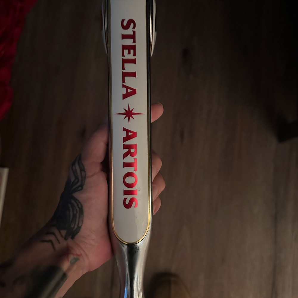 Stella Artois Silver Beer Tap Handle
